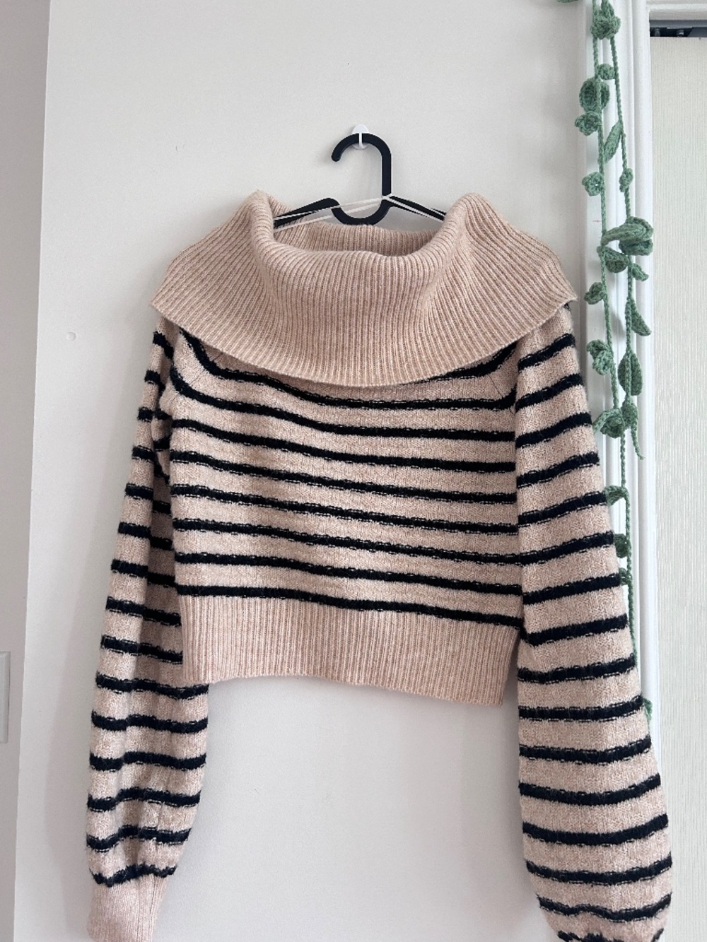 Freshman 1996 Striped Sweater and Skirt Set